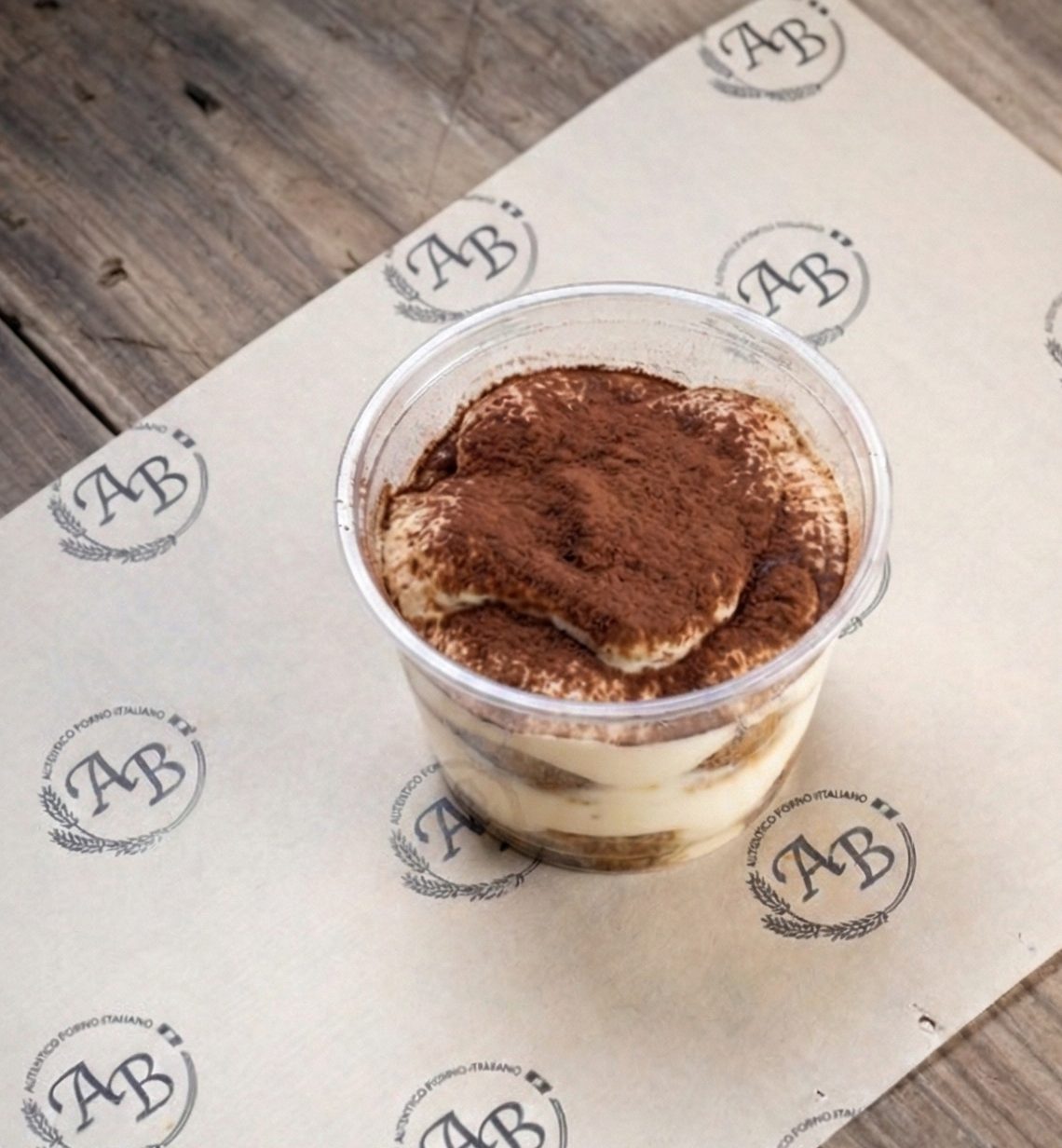 Tiramisù casero en vaso